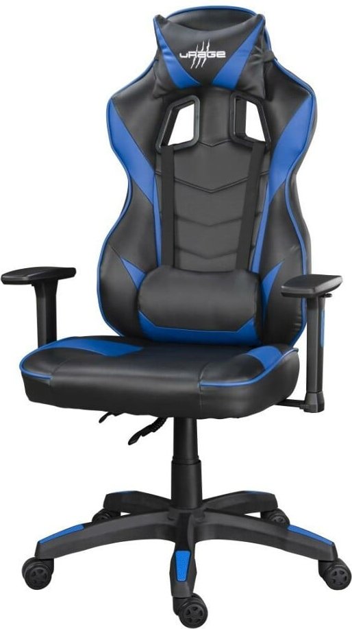 Gaming-Stuhl "GUARDIAN 300", 3D-Armlehne, Schwarz/Blau (00096020)