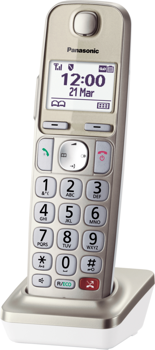 KX-TGEA25EXN Champagner Schnurloses Telefon