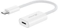 Thumbnail - Adapter USB-C-Stecker auf Lightning-Buchse White 0,12 m
