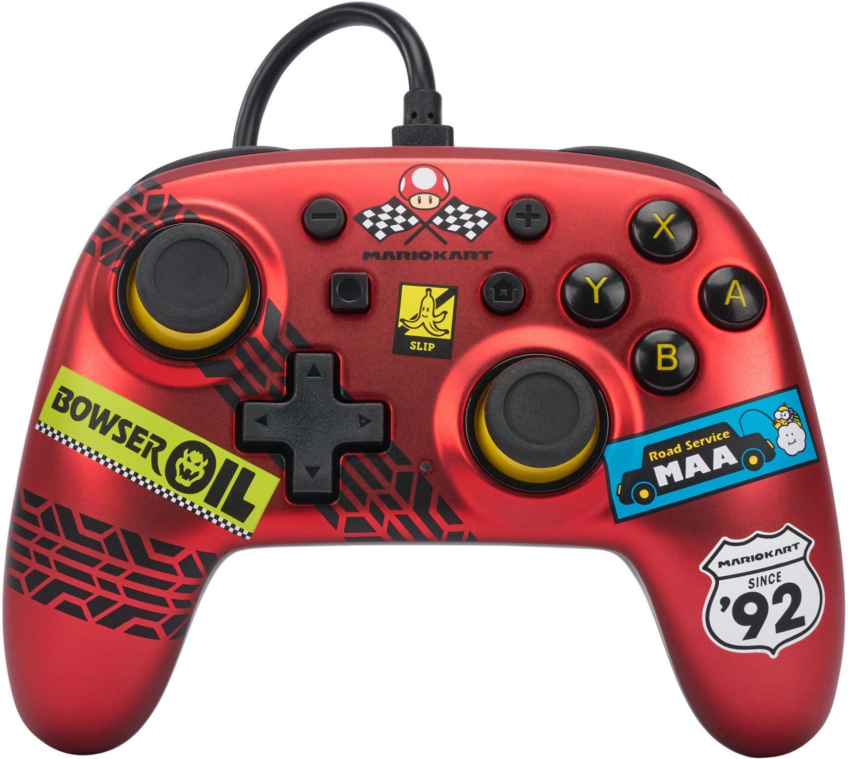 Nano Wired Controller für Nintendo Switch, Mario Kart: Racer Red