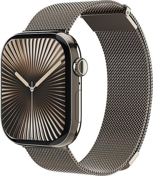 Milanese Loop 2 - Armband für Apple Watch 40 / 41 / 42mm, Desert Sand