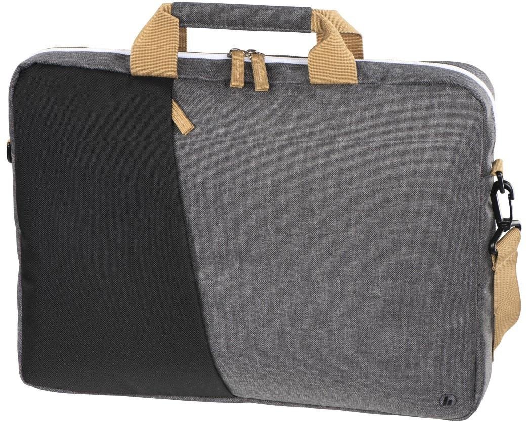 Thumbnail - Laptop-Tasche "Florenz", bis 40 cm (15,6"), Schwarz/Grau (00217116)