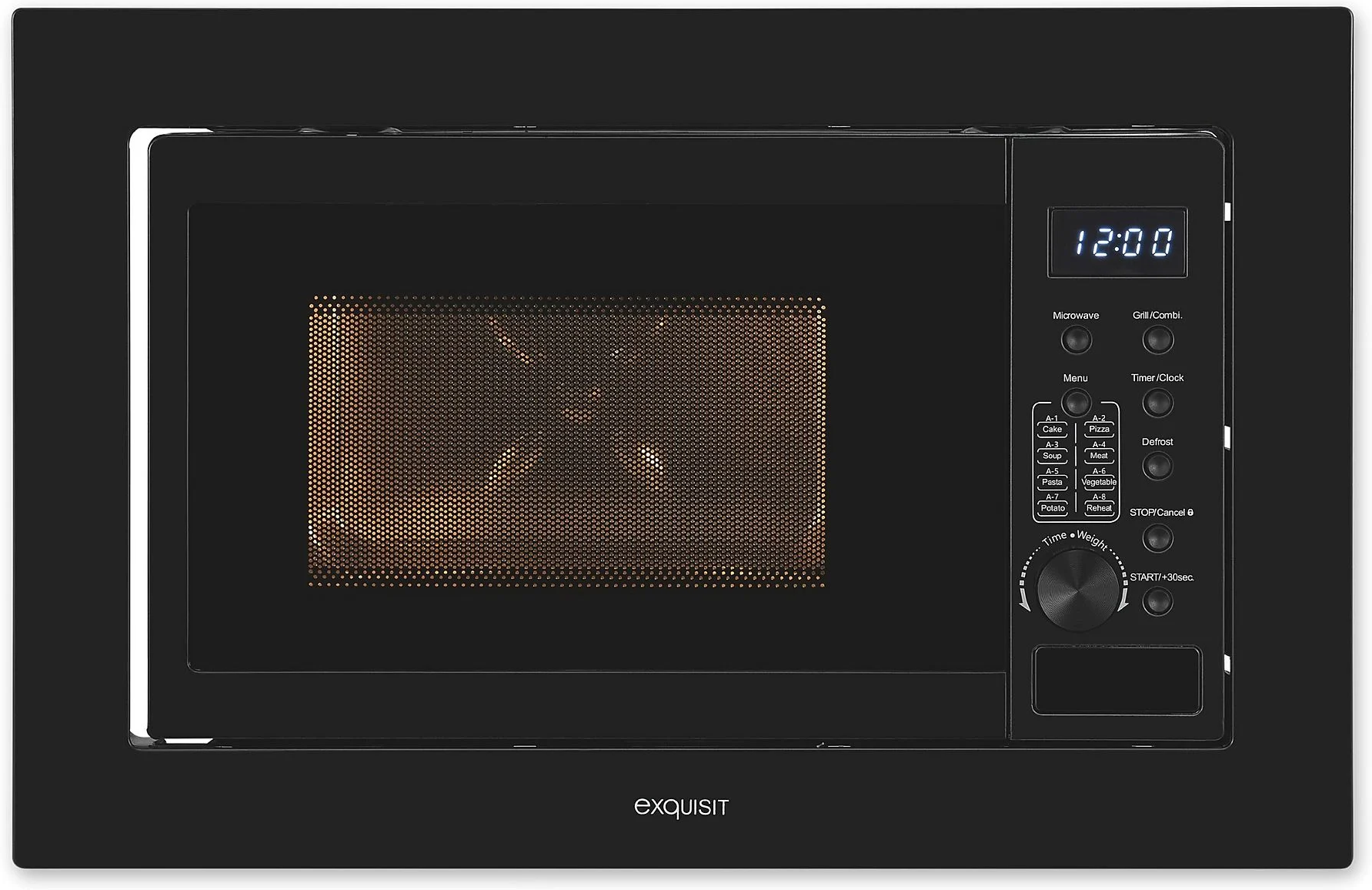 Thumbnail - EMW20-DG-020 schwarz Einbau-Mikrowelle