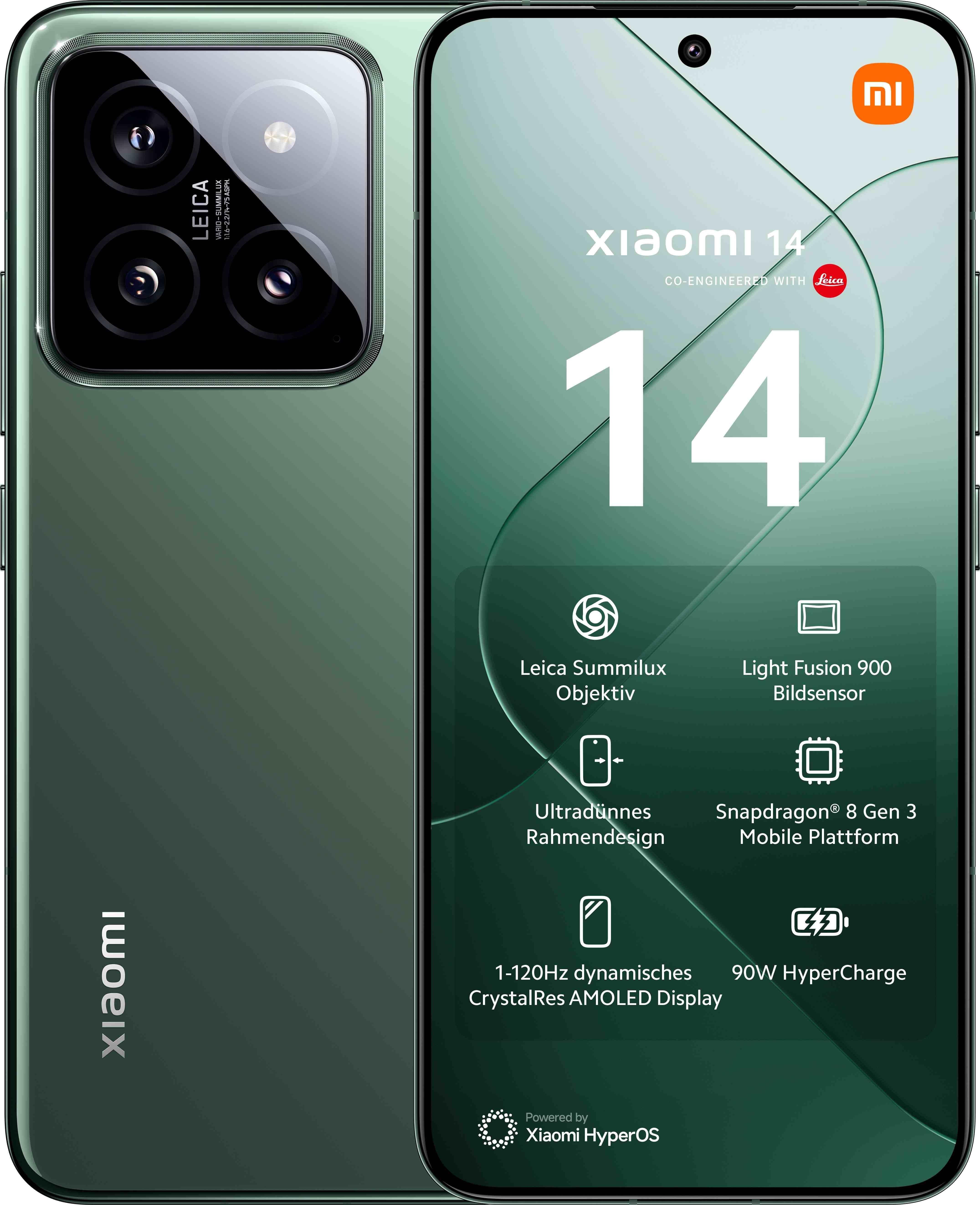 Thumbnail - 14 12 GB + 512 GB Jade Green Smartphone