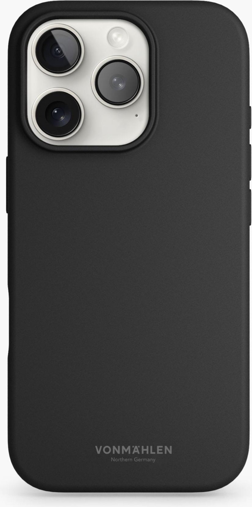 Soft Silicone Case - Schutzhülle aus Silikon, MagSafe kompatibel iPhone 16, Black Handyhülle