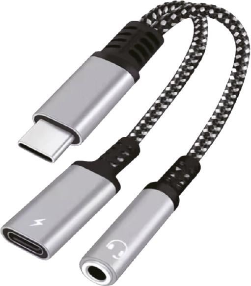 Typ-C/ Typ-C/ 3.5mm Klinke Audio Adapter Erweiterungskabel (20894)