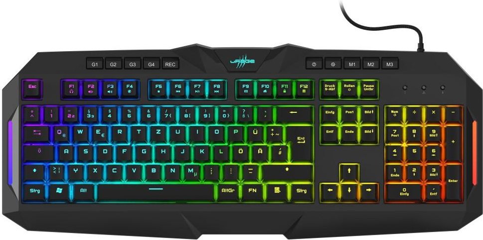 Gaming-Keyboard "Exodus 700 Semi-Mechanical", Schwarz, QWERTZ DE (00217821)