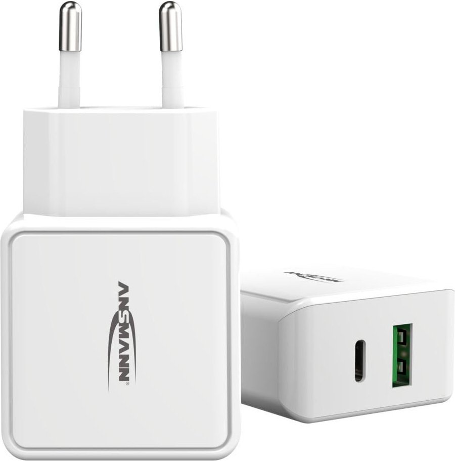 Home Charger HC218PD weiß / 3 A / 20 W / 2 Port