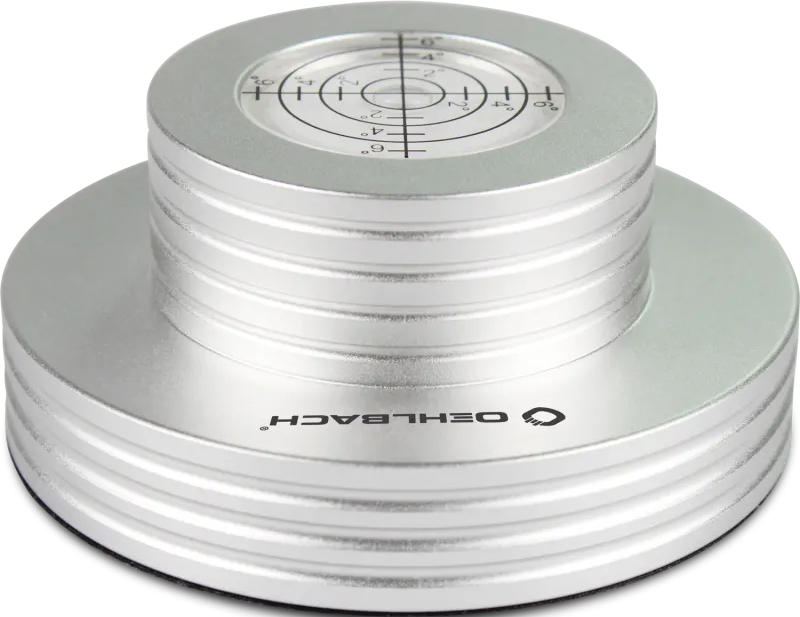 Plattengewicht mit Libelle Balance Checker D1C2613