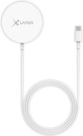 Ladestation Wireless Charging Pad Magnetic 15W White