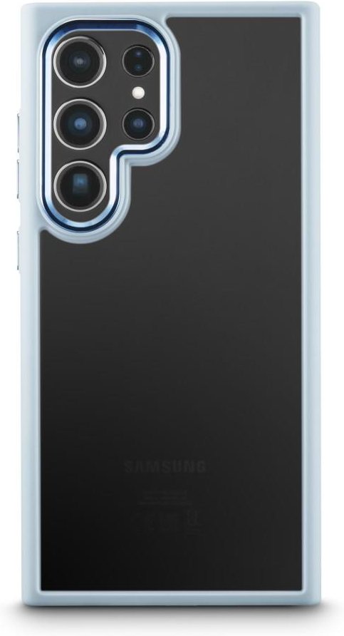 Handyhülle "Cam Protect" für Samsung Galaxy S24 Ultra, durchsichtig, Blau (00137975)