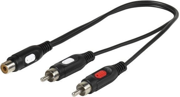 Thumbnail - 41025 Y-Adapter Cinch, 0,2 m