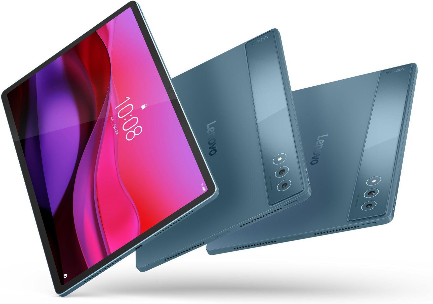 Yoga Tab Plus + Tastatur + Stift, Tidal Teal, 12,7 Zoll, Snapdragon 8 Gen 3, 16 GB, 256 GB UFS 4.0