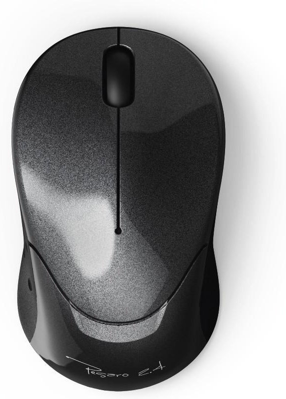 Mini-Funkmaus "Pesaro 2.4", Anthrazit (00182654)