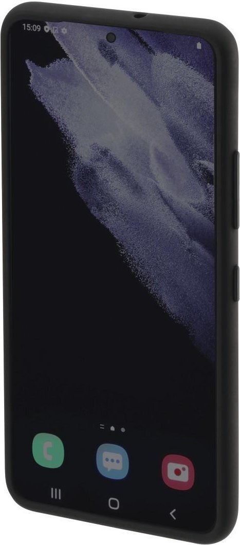 Cover "Invisible" für Samsung Galaxy S22+ (5G), Schwarz (00172339) Handyhülle