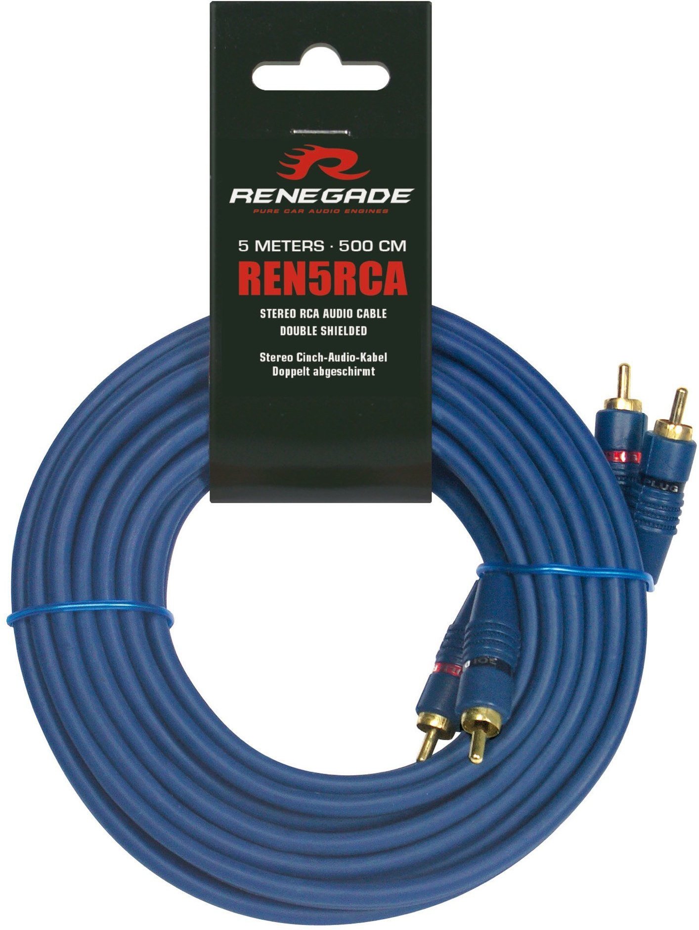 Stereo Audio Kabel, blau