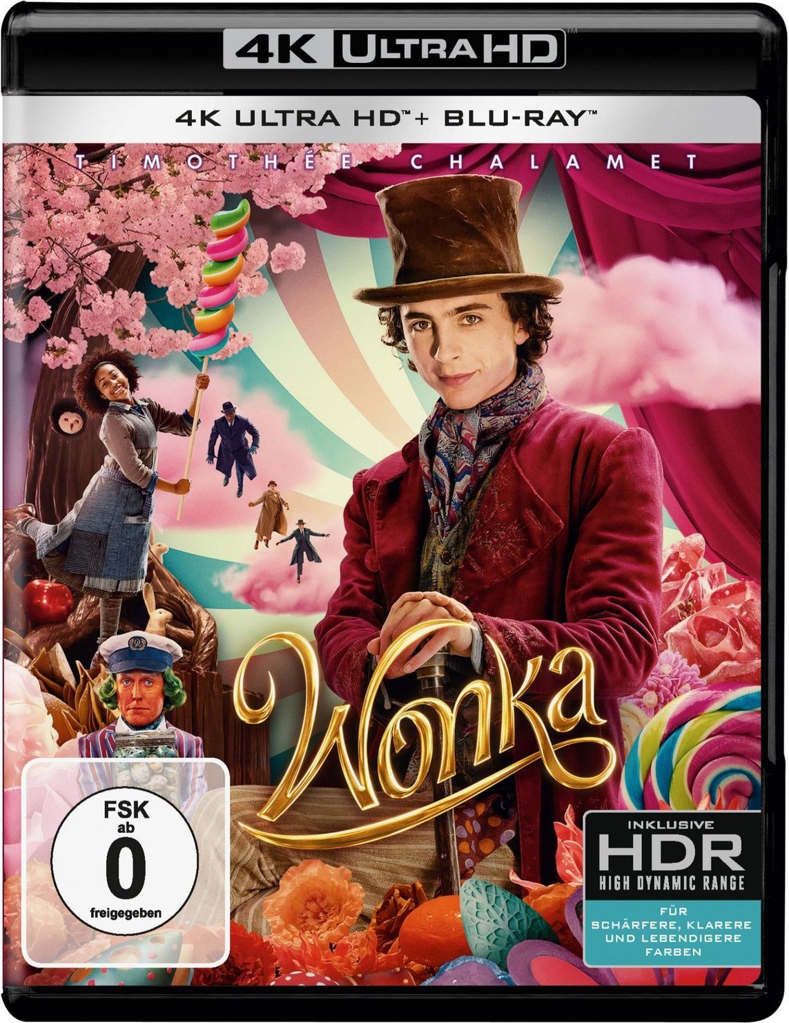 4K Ultra HD Blu-ray Wonka (4K Ultra HD) (+ Blu-ray)