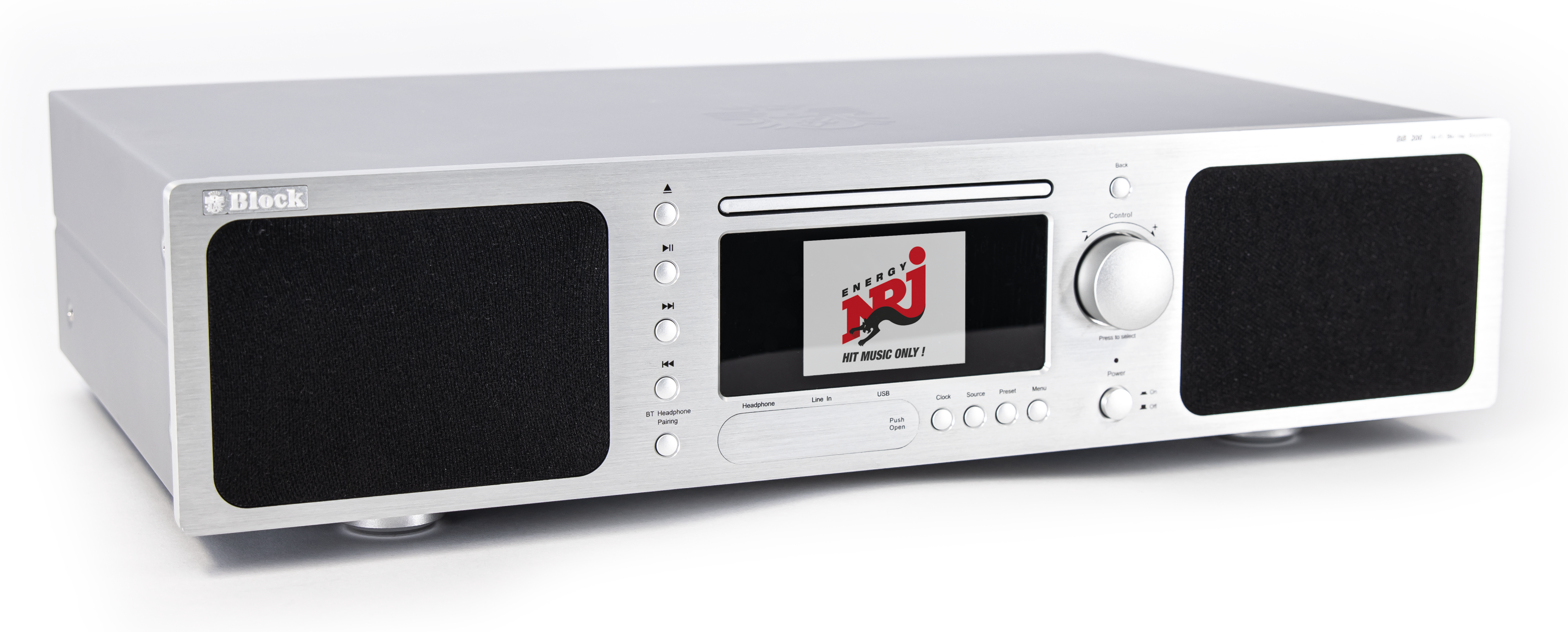 Thumbnail - BB-200 Boombox diamantsilber Blu-ray Internet-Receiver