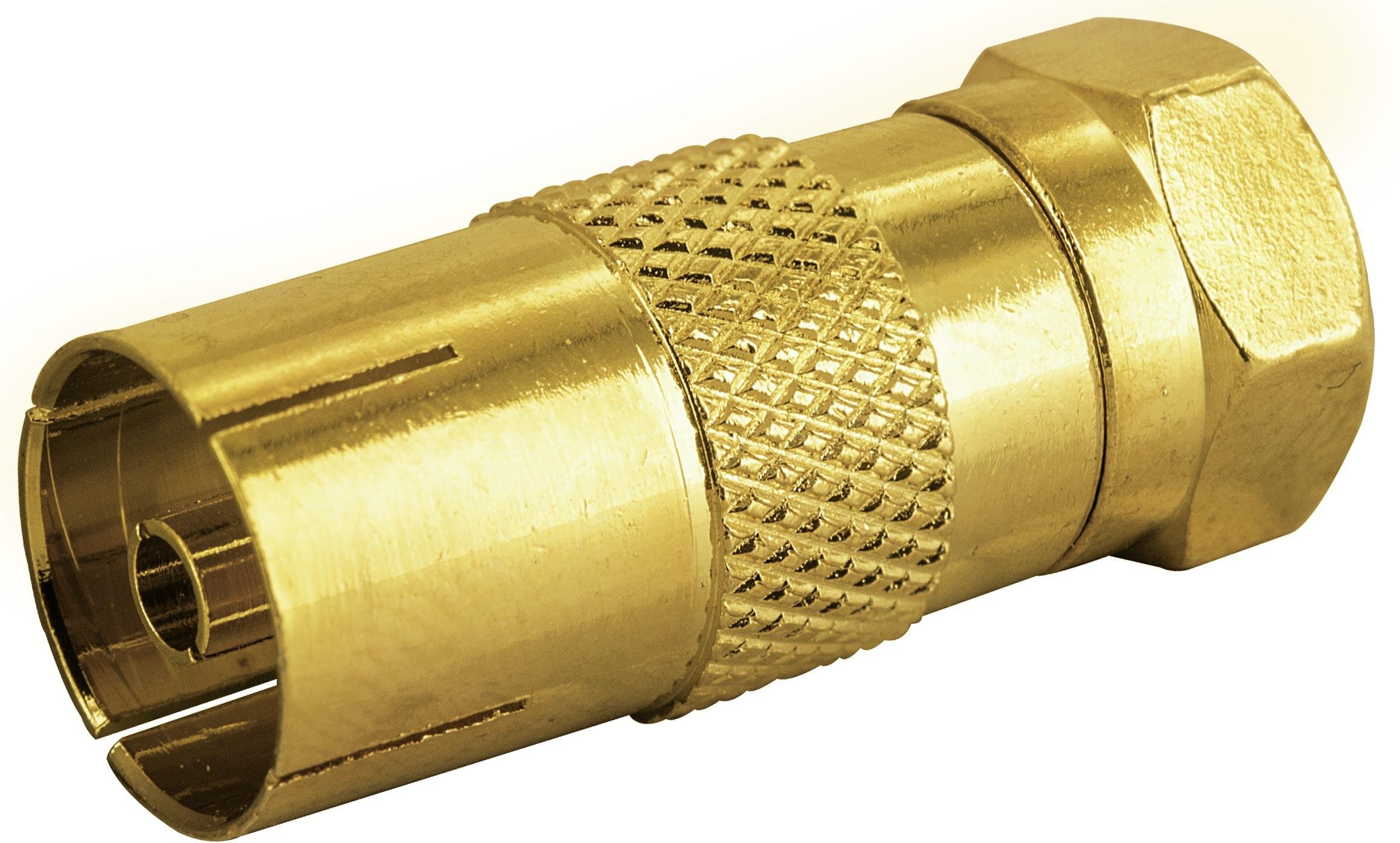 GOUST9300 - F-Stecker > IEC Buchse Adapter