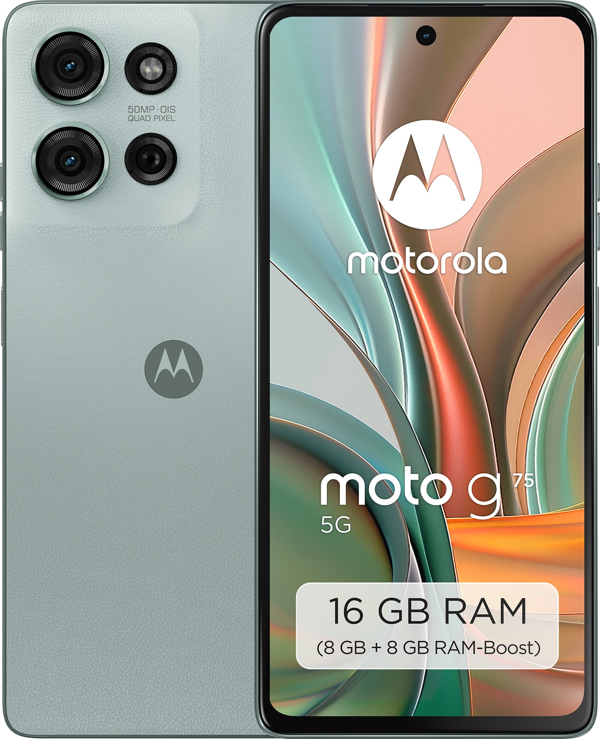moto G75 5G 8GB + 256GB Succulent Green Smartphone