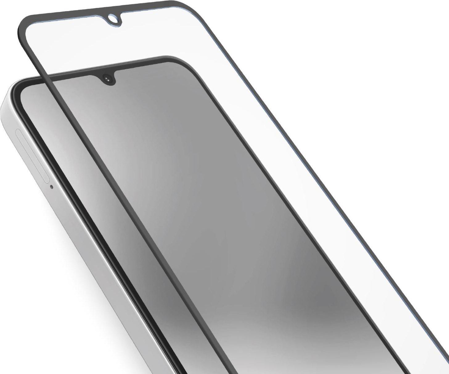 Glas Displayschutz Full Cover für Xiaomi Redmi 15C