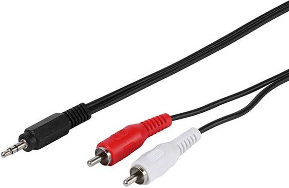 Klinke / Cinch Verbindung, 5m (19720)