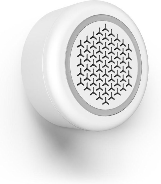 Smarte Alarmsirene, 97,4 dB, Ton und Blitzleuchte, per Sprache/App steuern (00176590)