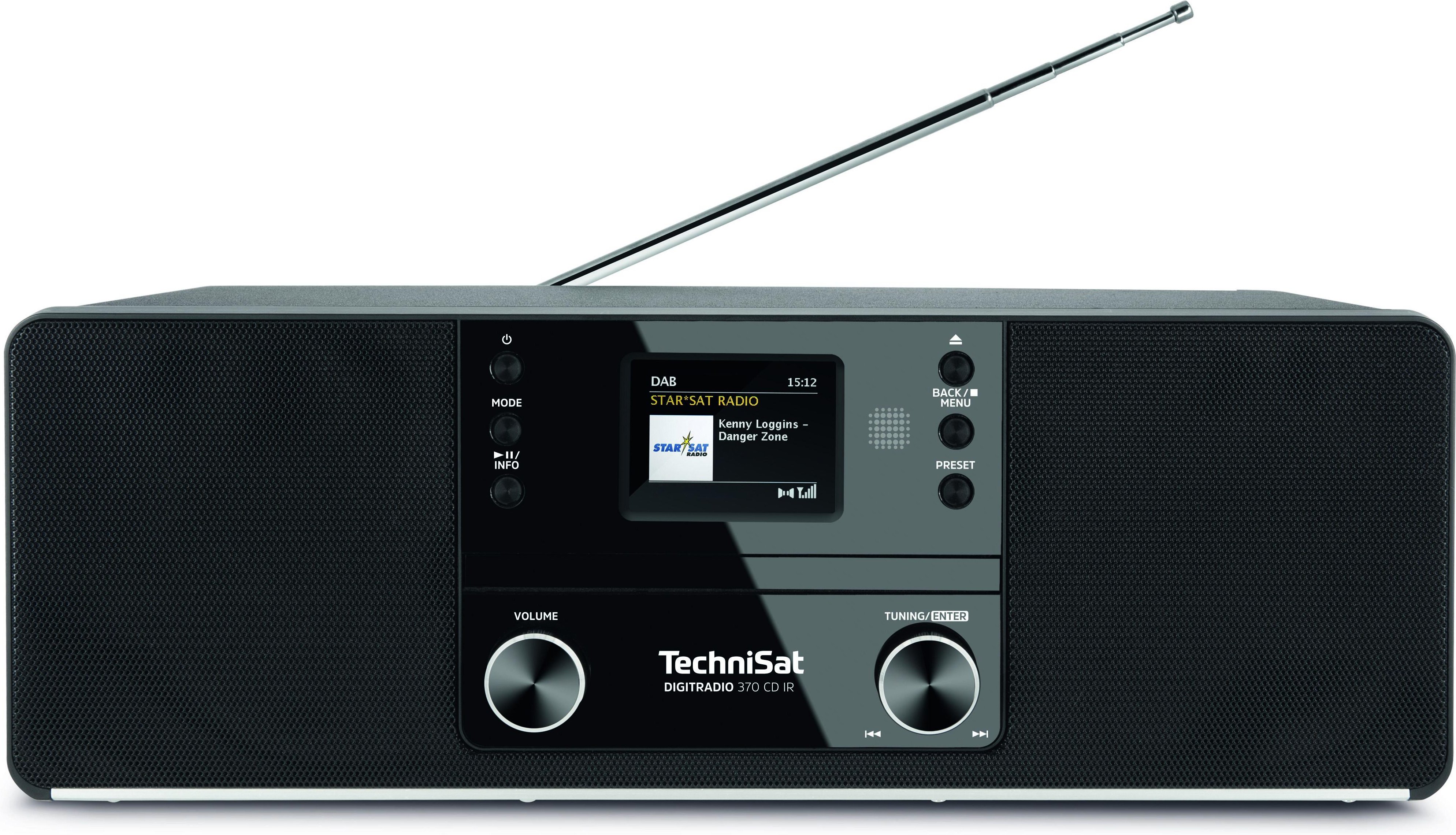 DIGITRADIO 370 CD IR schwarz DAB+ Radio