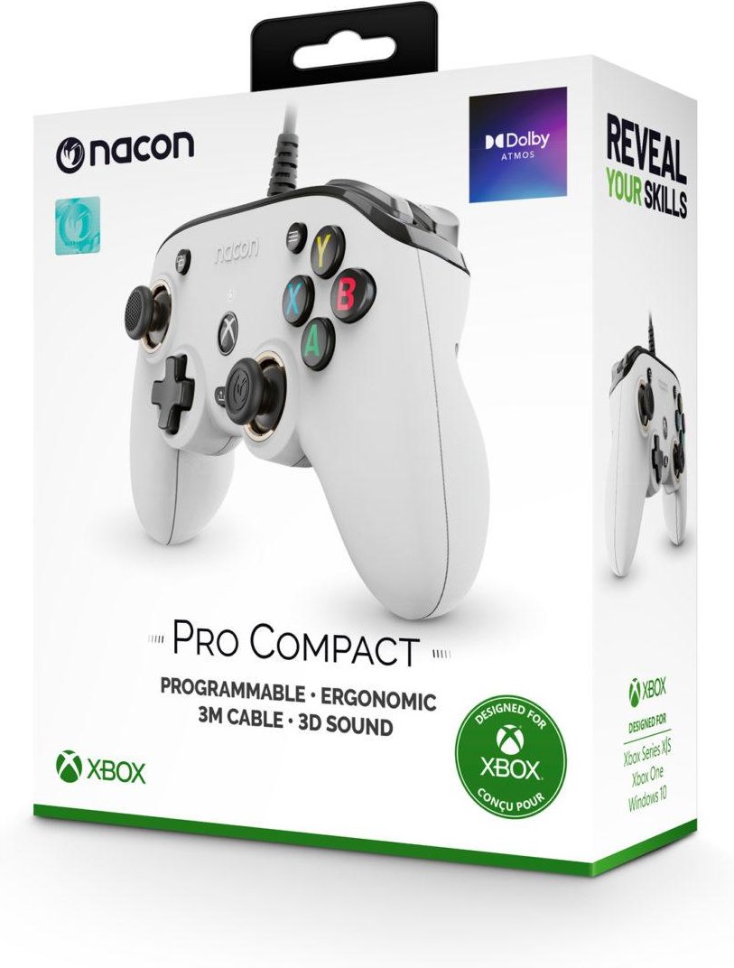 Compact Controller Pro weiß - Xbox Series X|S/Xbox One/Windows Xbox Controller