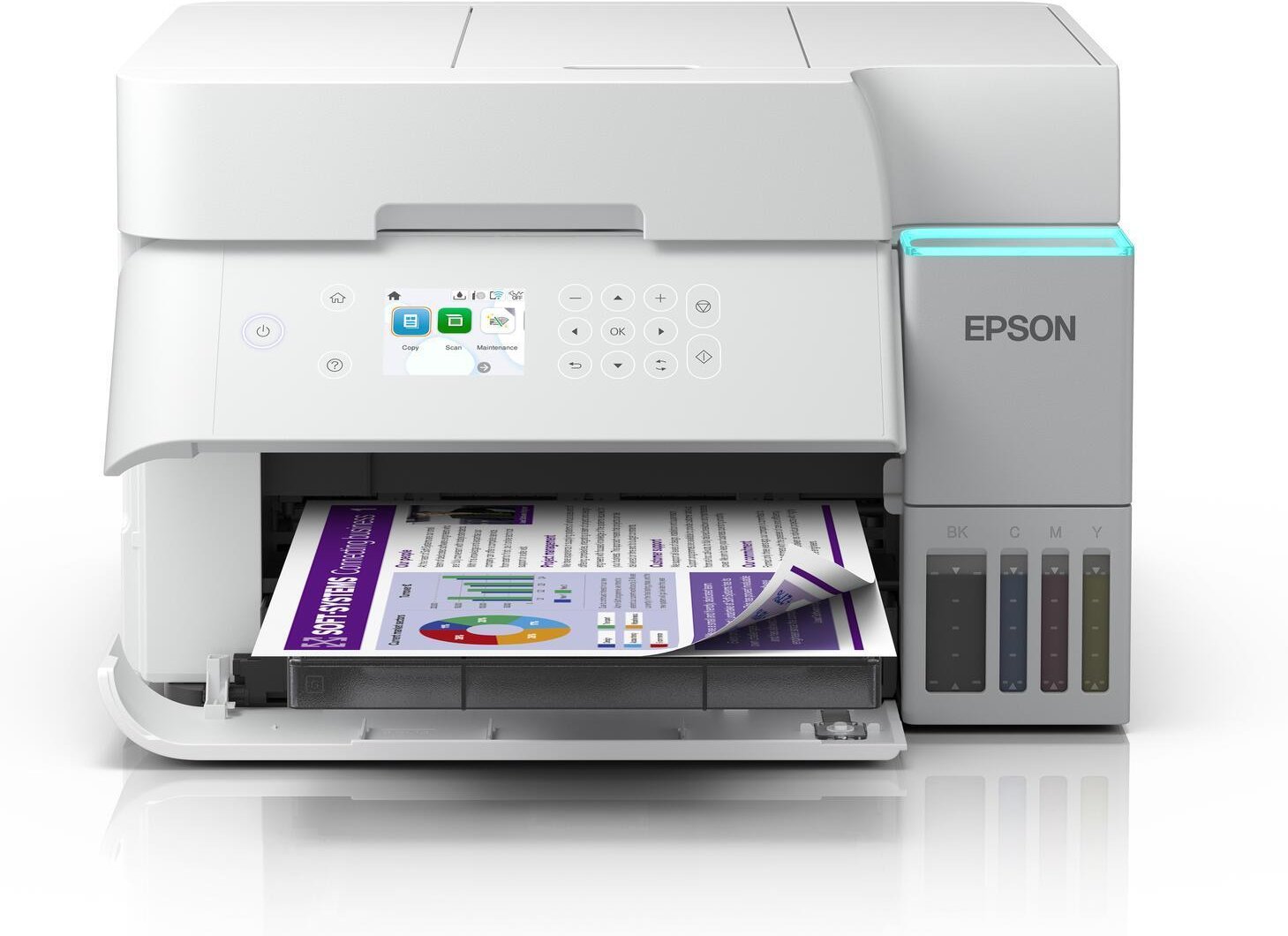 EcoTank ET-3956 Multifunktionsdrucker, Weiß