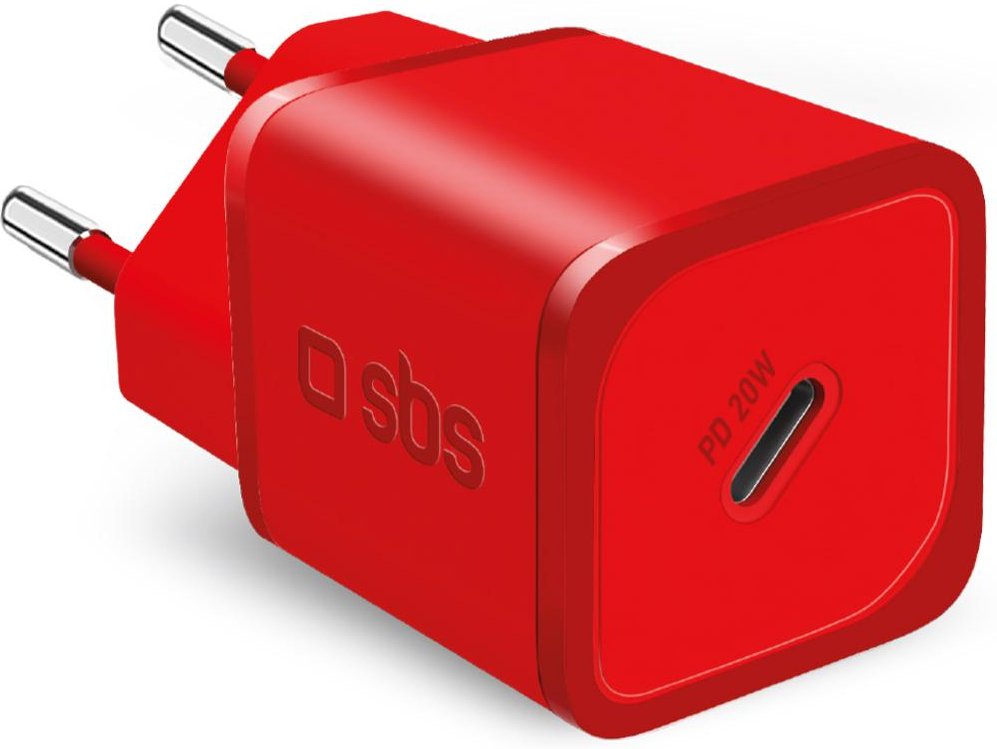 20-W-GaN-Power Delivery-Ultra-Schnellladegerät, Rot