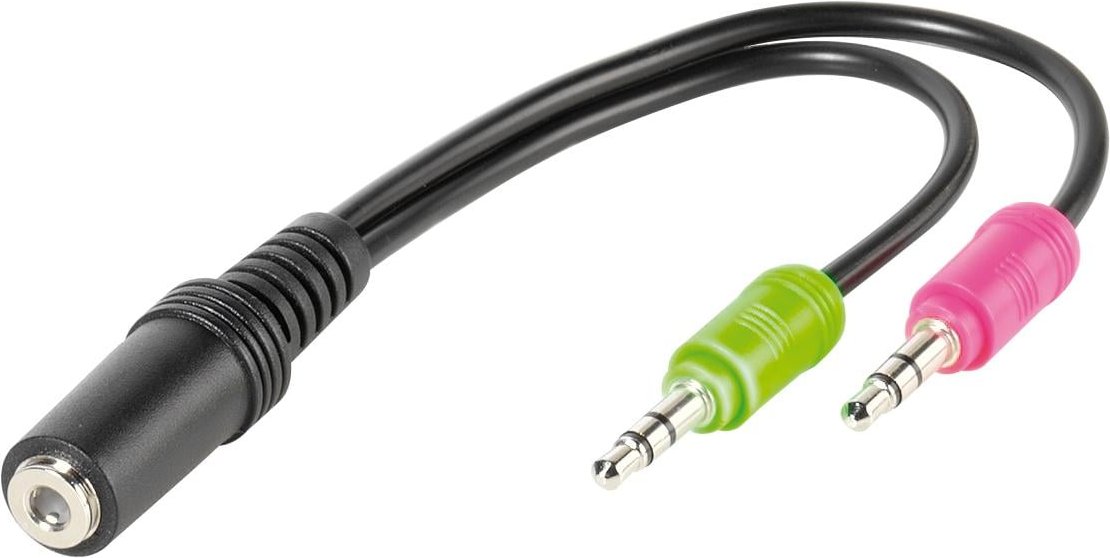 PC Headset Adapter, 0,1m (45511)