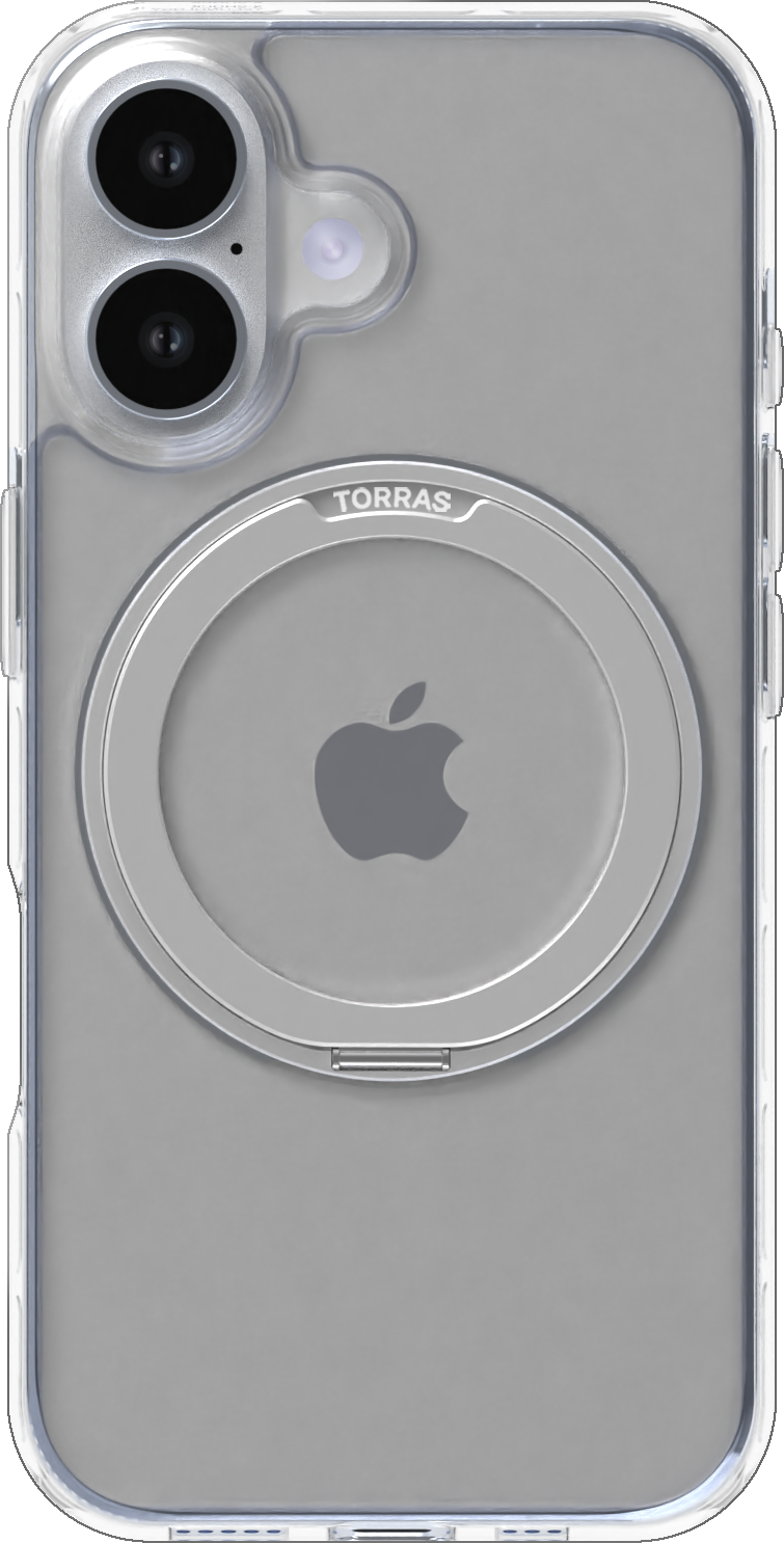 Ostand Pro Series für iPhone 16 Clear Handyhülle