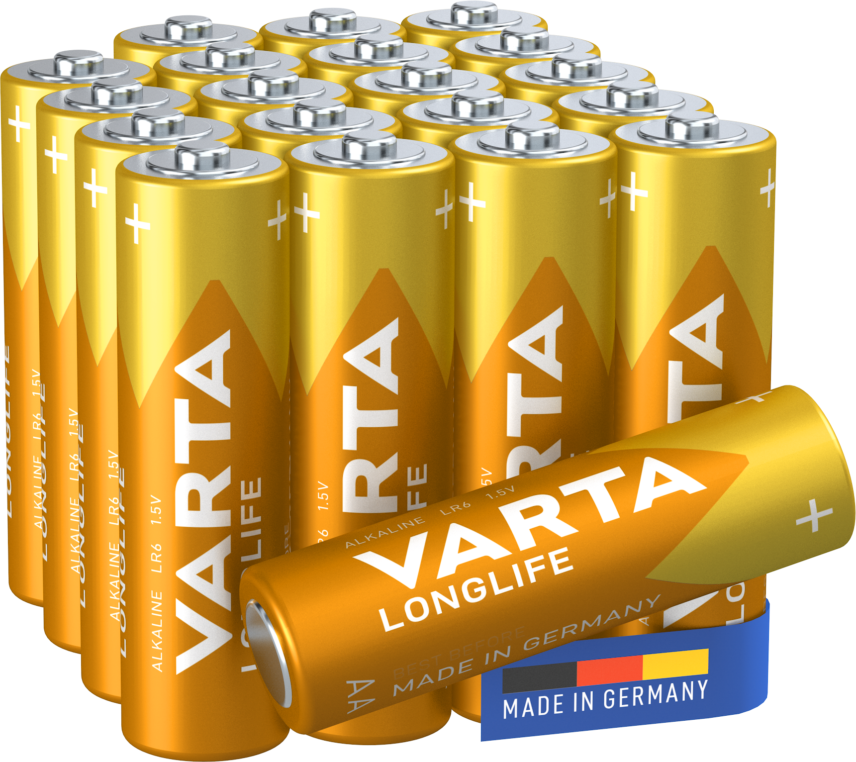 Longlife AA 20er Blister Batterien