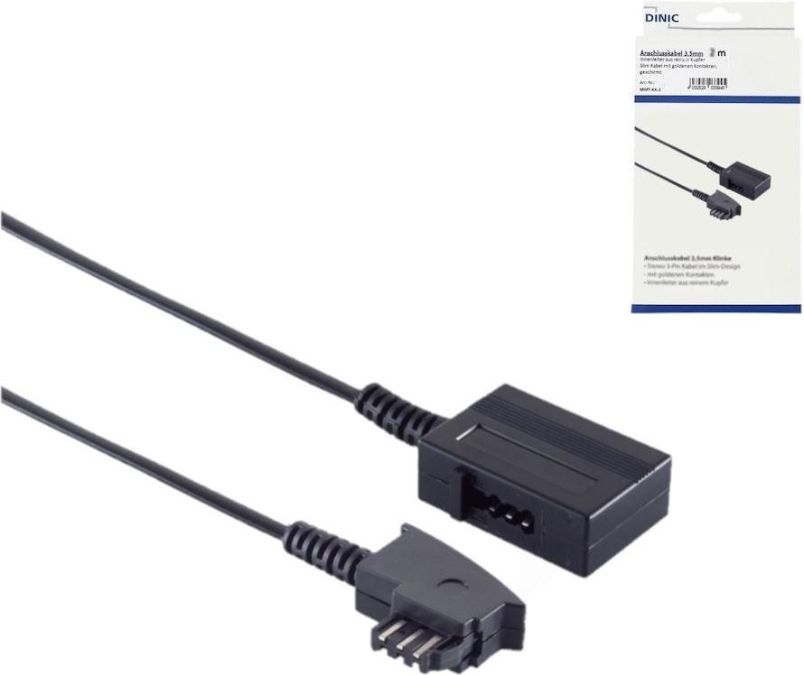 Thumbnail - Telefonverlängerung TAE-F Stecker auf TAE-F Kupplung