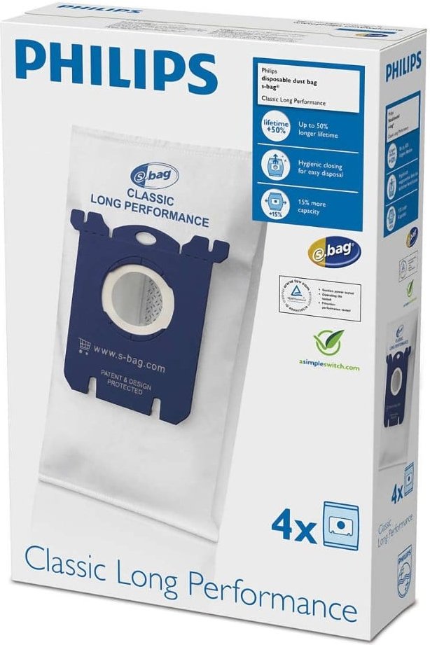 FC8021/03 (4 Beutel) Staubsaugerbeutel