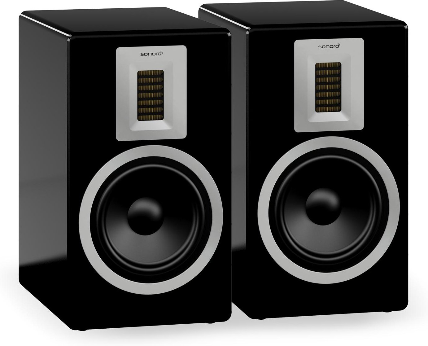 ORCHESTRA schwarz (Paarpreis) Regal-Lautsprecher