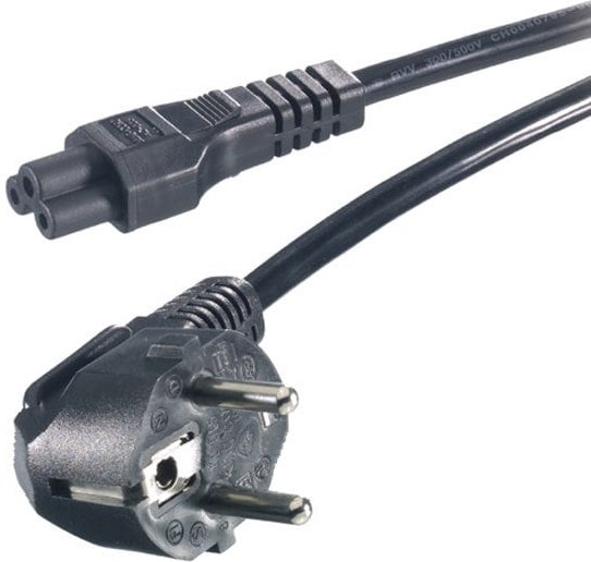 Notebook-Netzgeräte Anschlusskabel, 1,8m (45484)