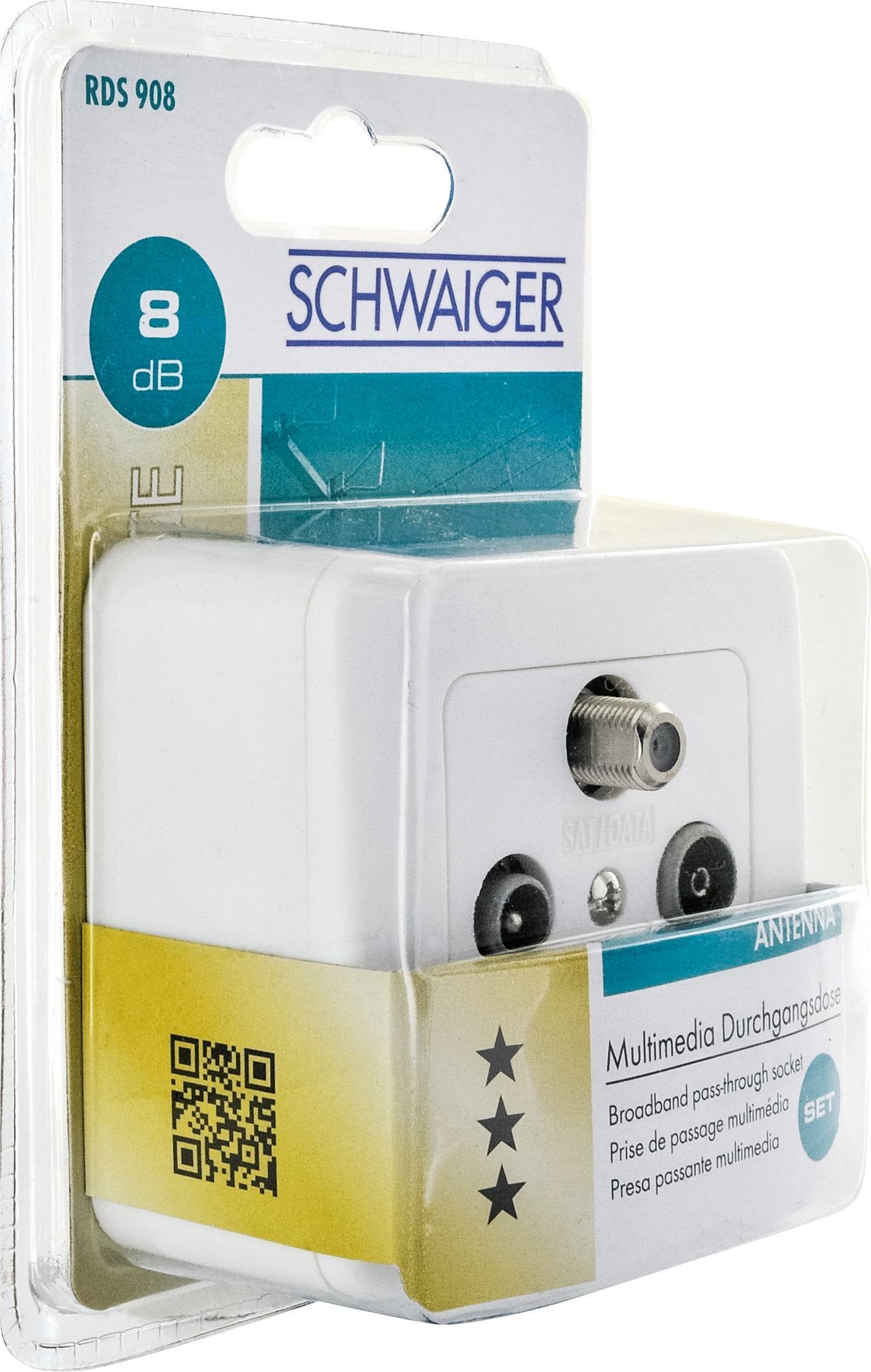 RDS908531 Multimedia Durchgangsdose im Set