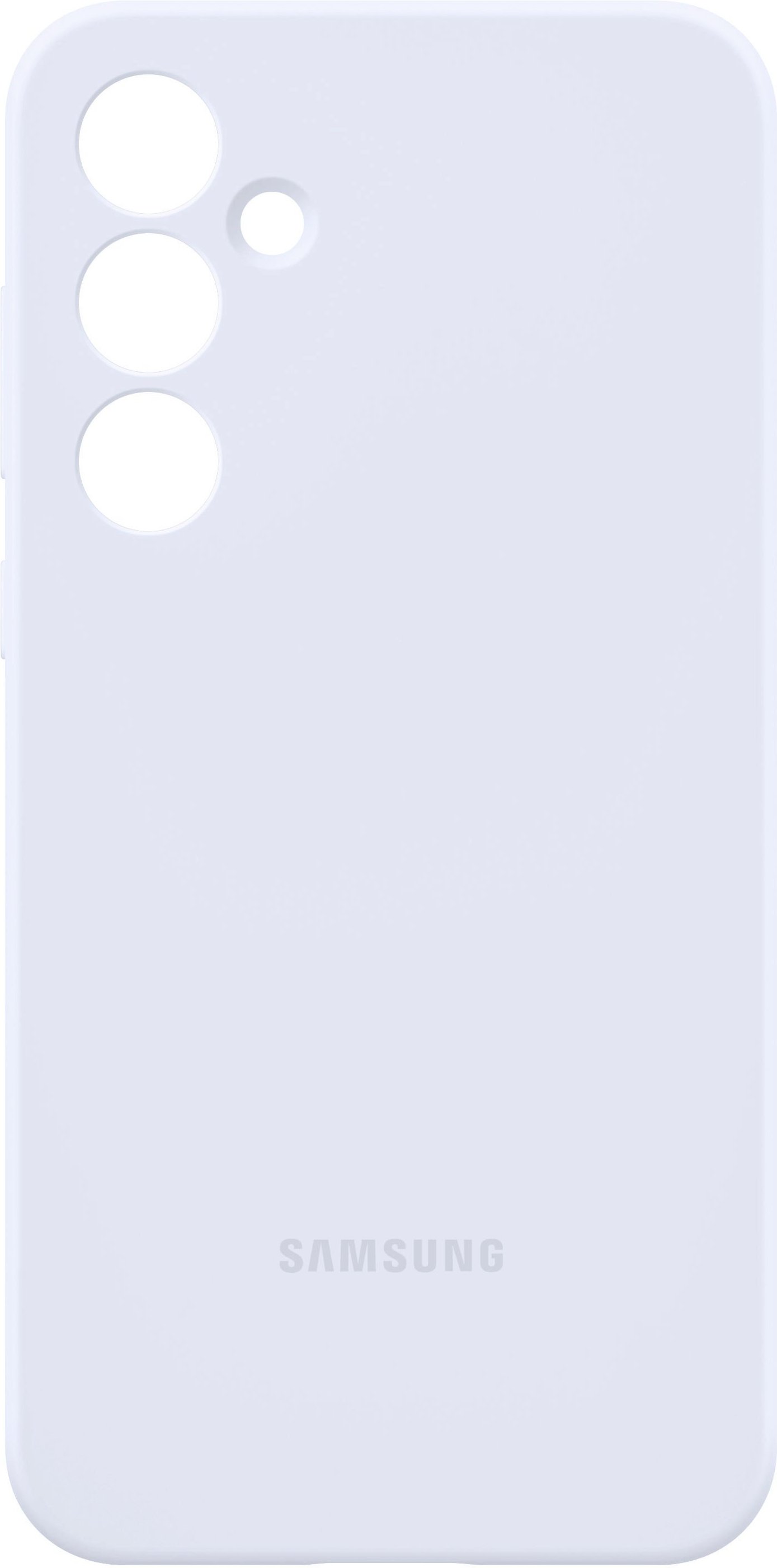 EF-PA556 für Galaxy A55 Silicone Case Light Blue Handyhülle