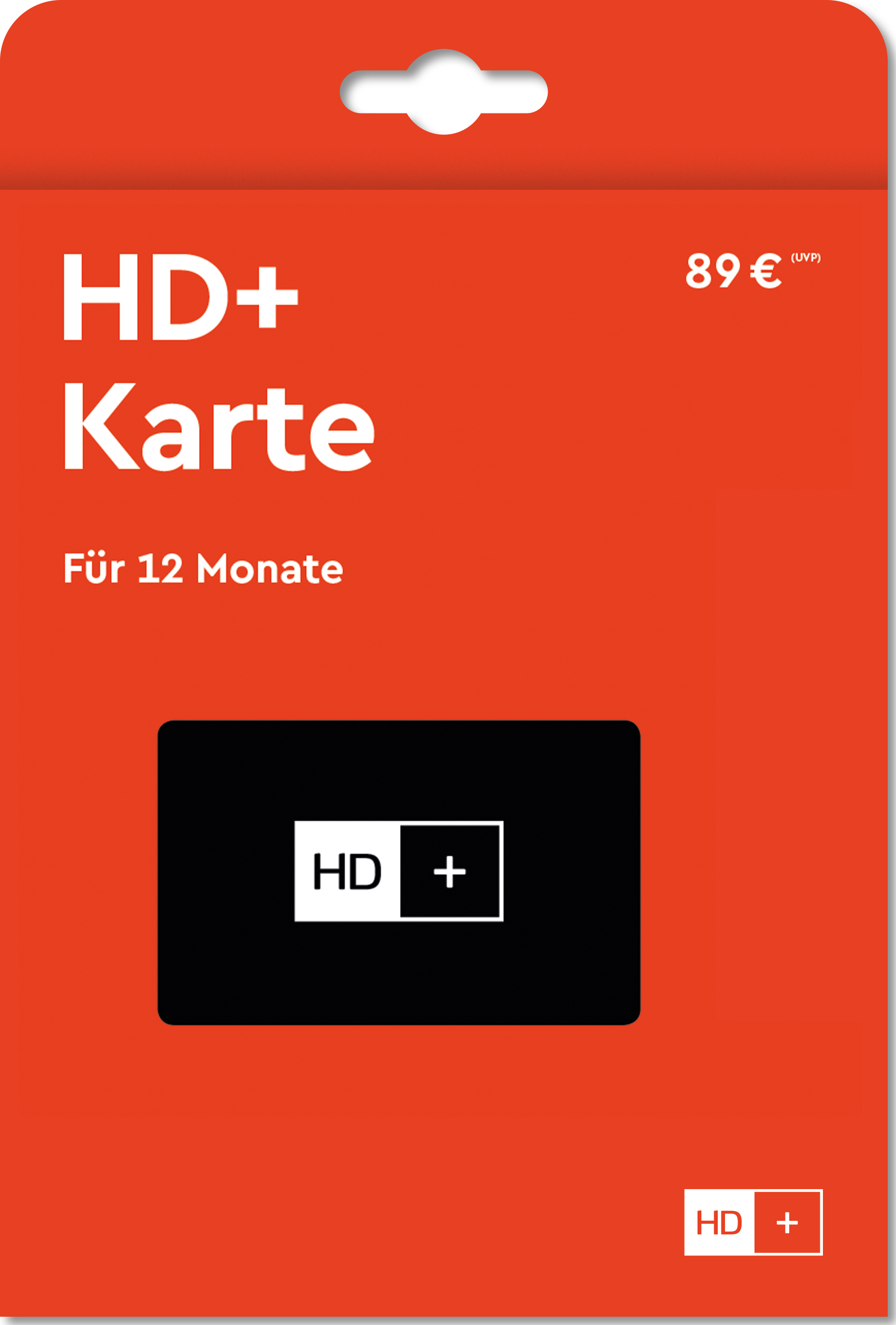 HD+ Karte inkl. 12 Monate HD+ Sender-Paket