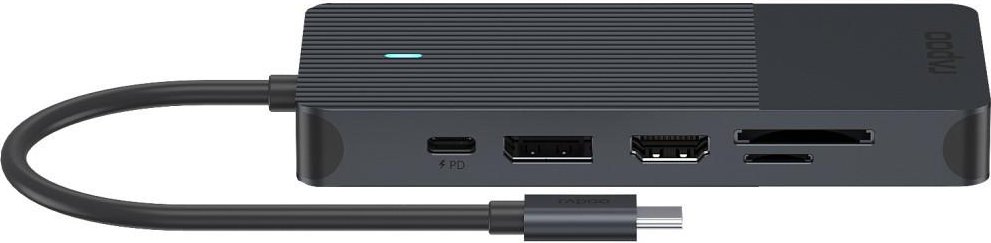 Thumbnail - USB-C Multiport Adapter "UCM-2006", 12in1, Grau (00217693)