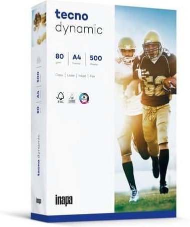 dynamic A4, 80 g/qm, Weiß, 500 Blatt Druckerpapier