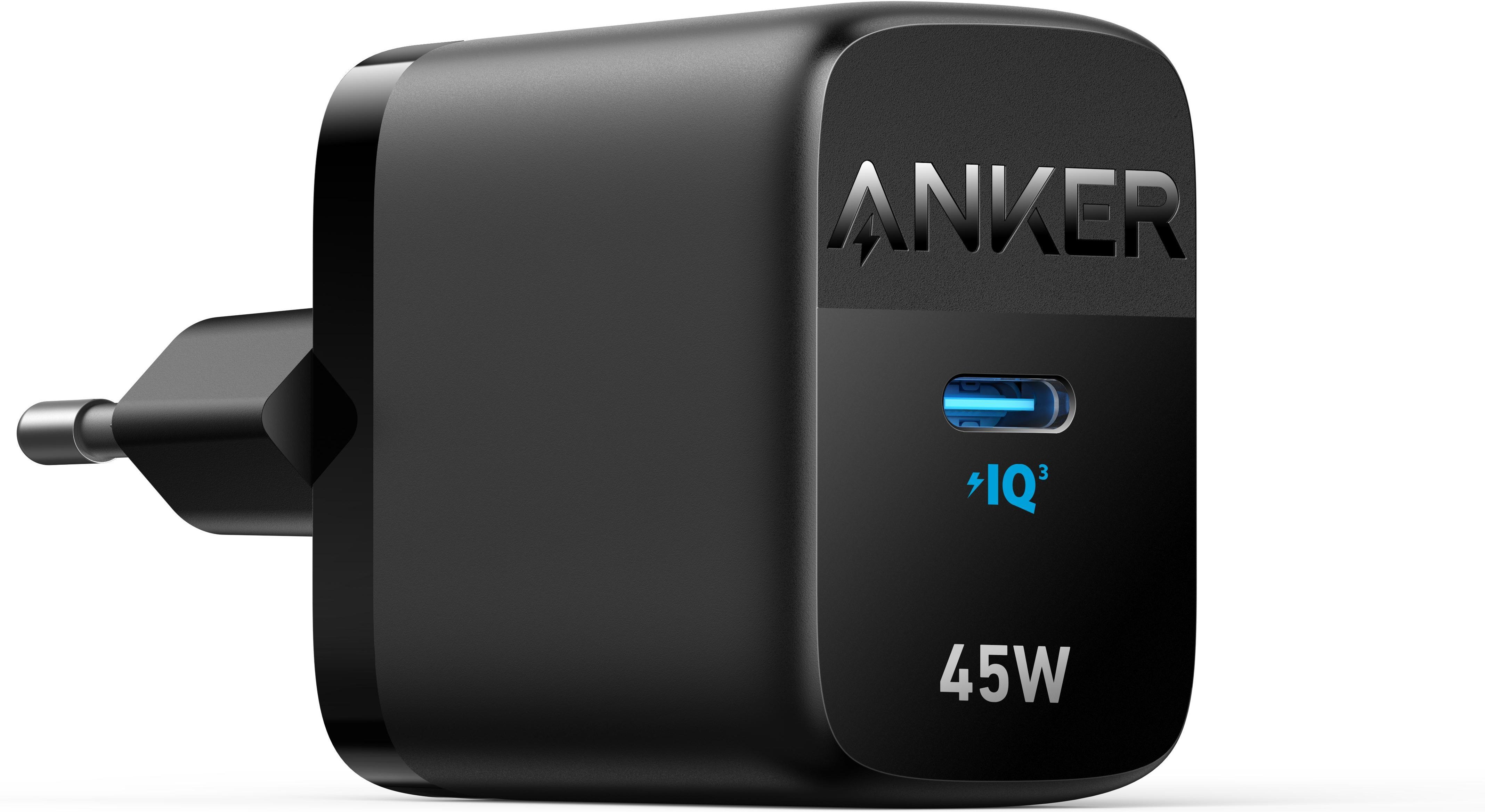 313 Ladegerät (45W), USB-C, Schwarz