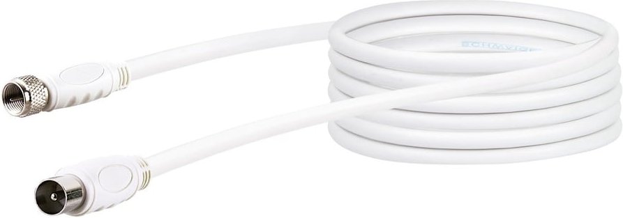 SAT/Antennen Adapterkabel (90 dB) KVCKHQ185 - F-Stecker > IEC Stecker, 5m