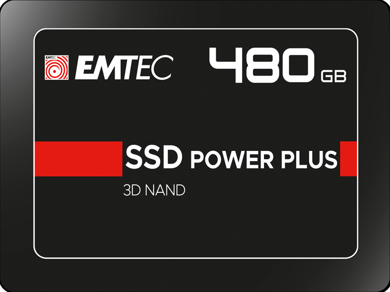 3D NAND Phison 480 GB schwarz Interne SSD-Festplatte