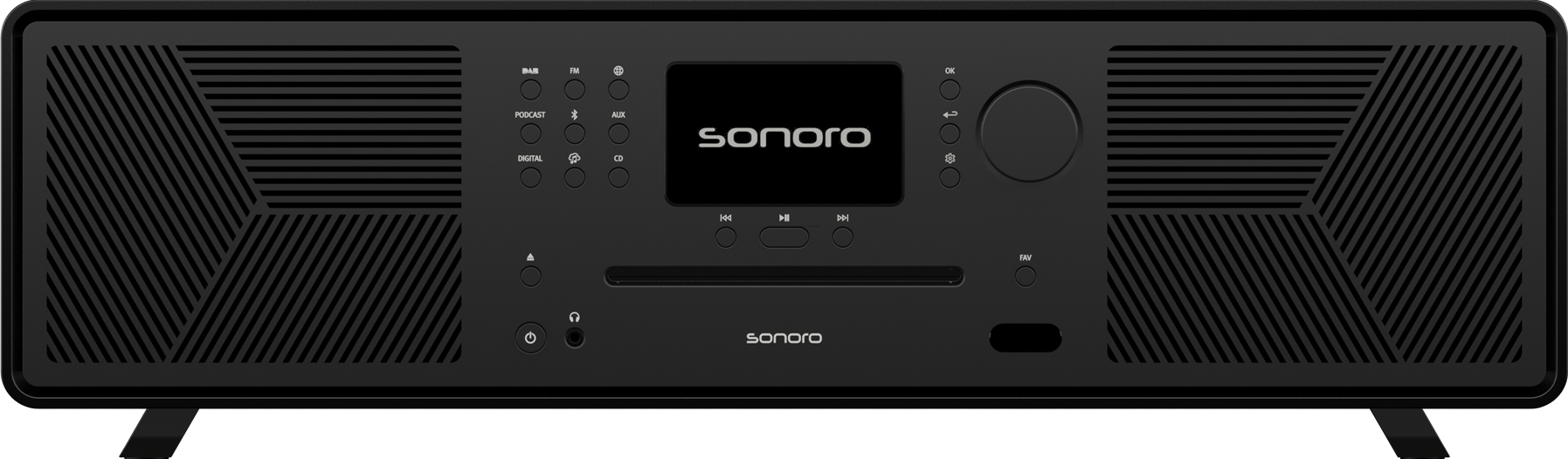 All-In-One Audiosystem Meisterstück (Gen.2) schwarz (matt) - schwarz