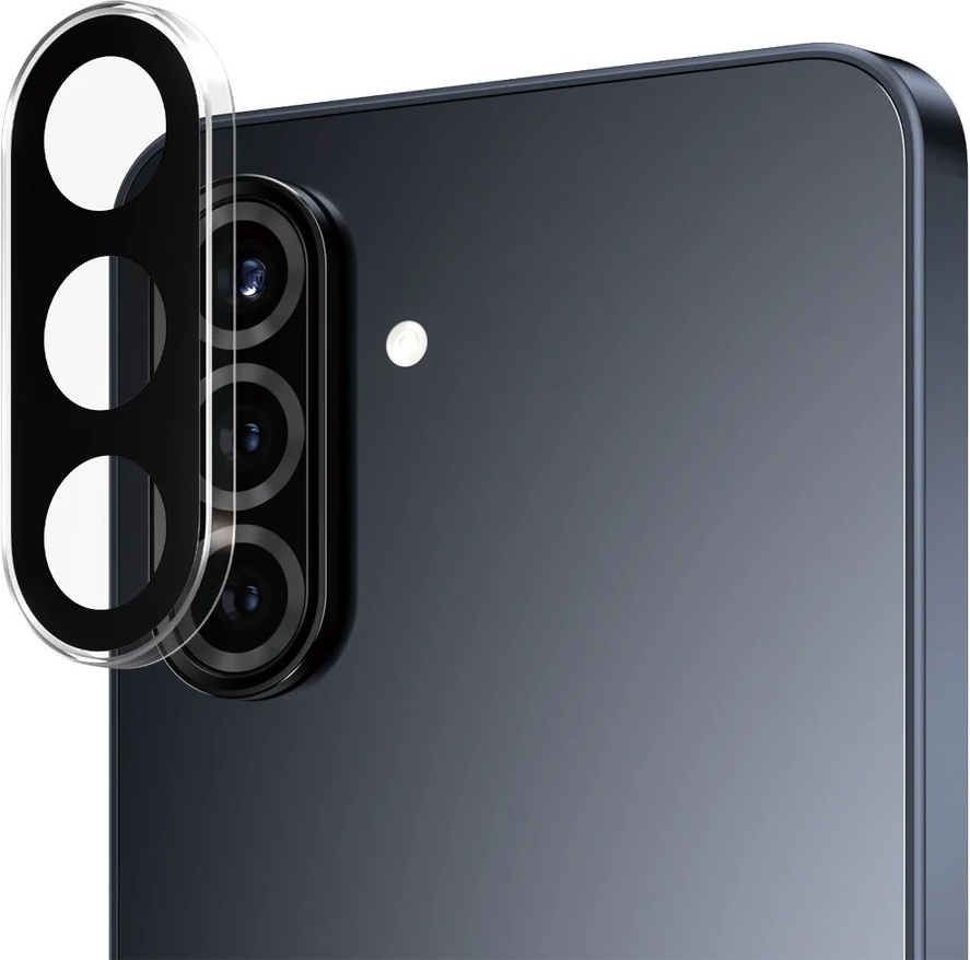 Thumbnail - Hoops® Transparent Kameraschutz Samsung Galaxy A56 5G