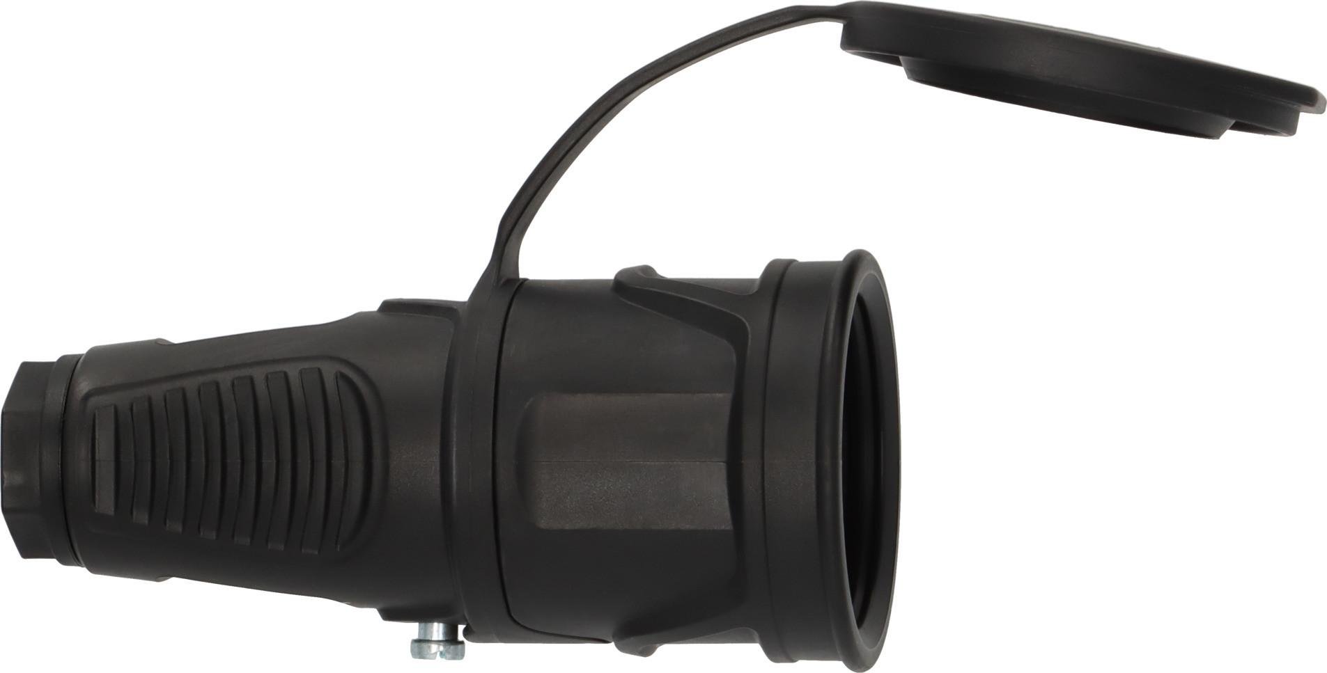 1082050020 Schutzkontakt-Gummikupplung 230V/16A Installationszubehör