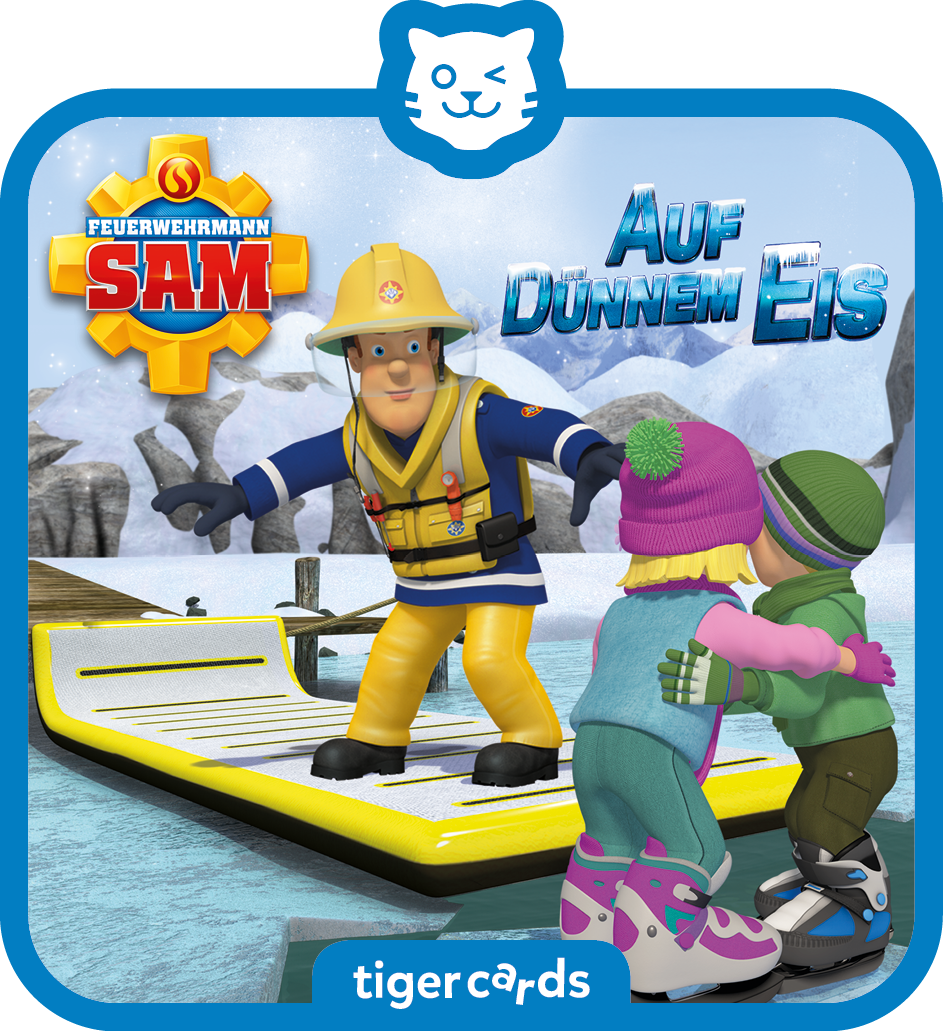 tigercard Feuerwehrmann Sam - Auf dünnem Eis